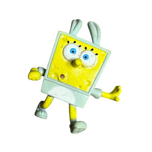 EASTER BUNNY SPONGEBOB‎ SQUAREPANTS 2.25" PVC FIGURE Toy